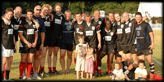 Saracens Legends Rugby Winners 2013